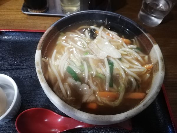 「もやしあんかけ麺」@よしじろうラーメンの写真