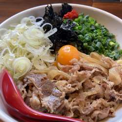 【限定】牛肉まぜそば¥850