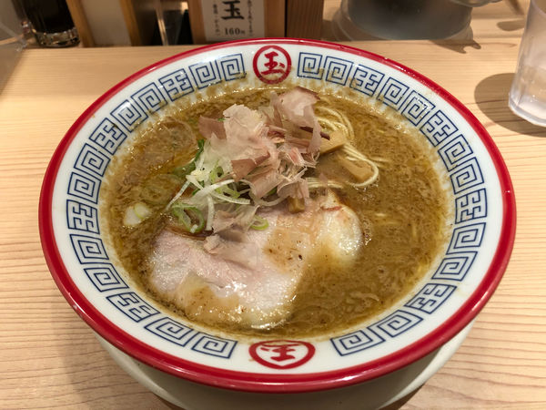 「とろりそば」@東京煮干し らーめん 玉 東京駅店の写真
