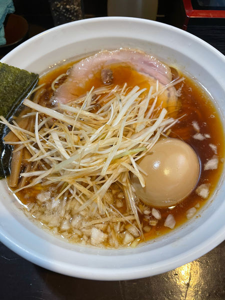 「ネギラーメン」@中華そば 弥栄の写真
