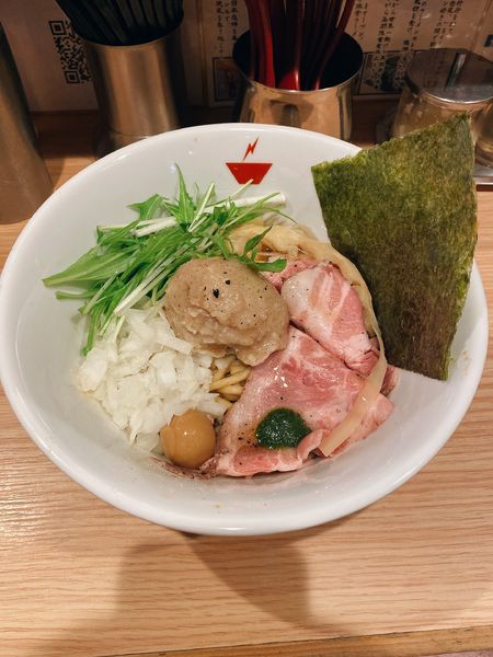 「蟹油そば」@crab台風。の写真