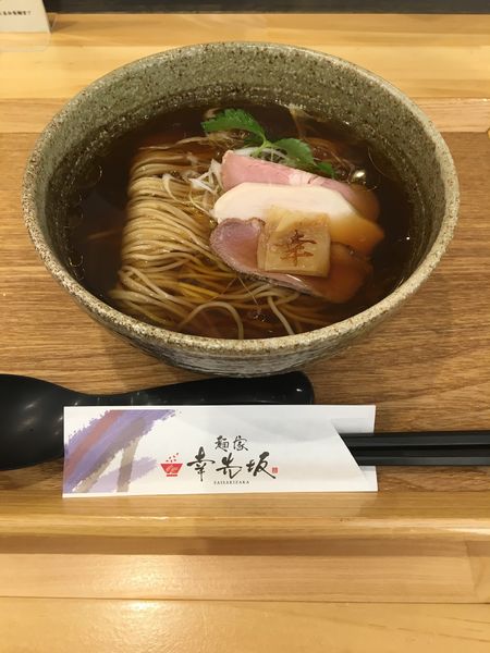 「アコと貝だしの中華そば」@麺家 幸先坂の写真