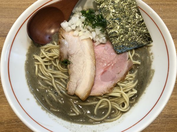 「濃厚中華そば(煮干し)＋味付き替え玉」@(SCLabo)の写真