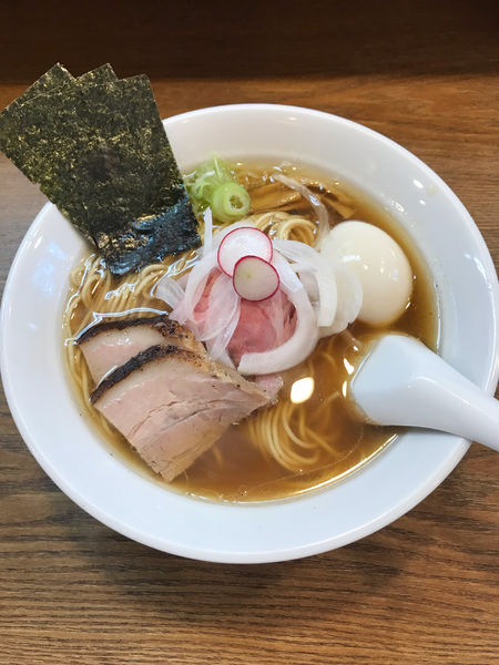 「【期間限定】特製鰹とあさりだしの中華そば 1,130円」@らぁめん山と樹の写真