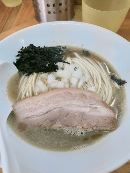 「白醤油　和え玉」@煮干中華ソバ イチカワの写真