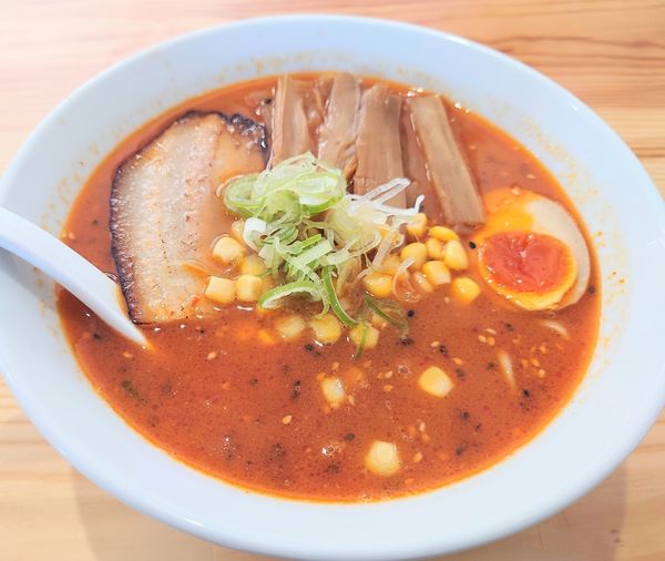 「辛味噌らーめん」@よなやの写真