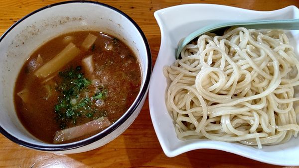 「和風濃厚つけ麺 650円」@ラーメン工房 幸福亭の写真