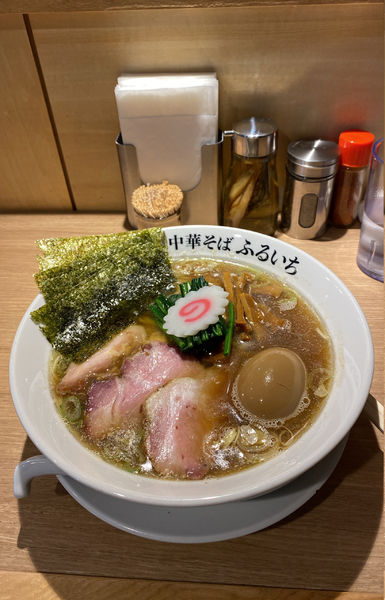 「特製中華そば1000円」@中華そば ふるいちの写真