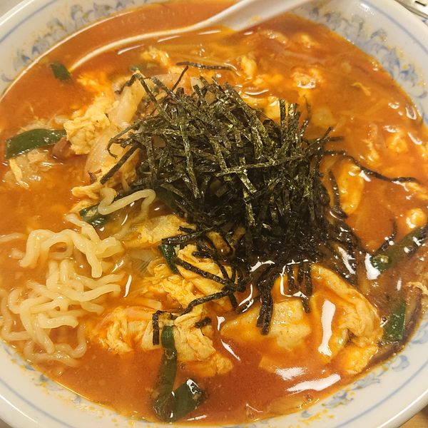 「カルビラーメン858円他」@あおぞら 沼田インター店の写真