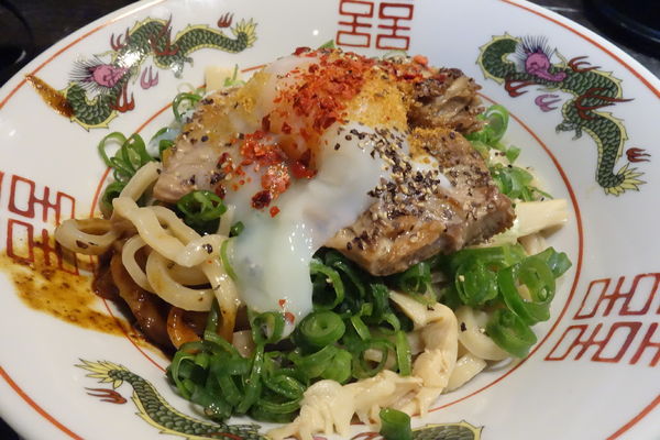 「【限定】濃厚イカマゼソバ」@ラーメン カラテキッドの写真