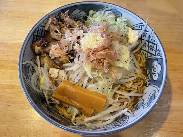 「まぜそば特豚1380円」@麺闘志の写真