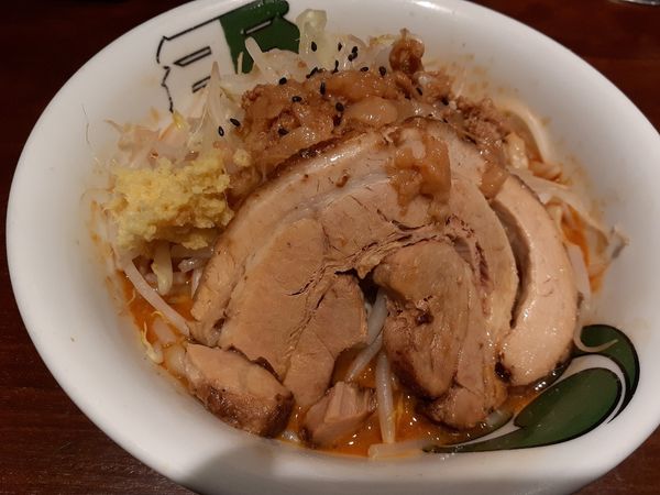 「雷味噌(ミニ)」@ラーメン 雷 東京本丸店の写真