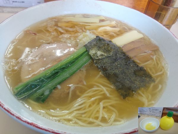 「富山ホワイトラーメン　９８０円」@支那そば 心麺の写真