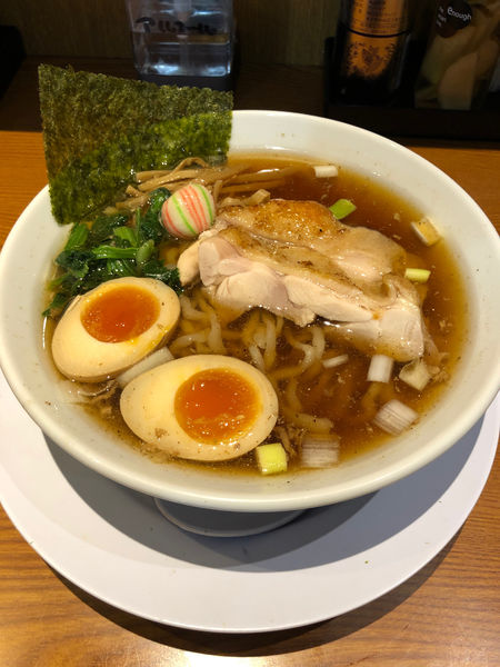 「醤油らぁめん」@らぁめん 生姜は文化。の写真