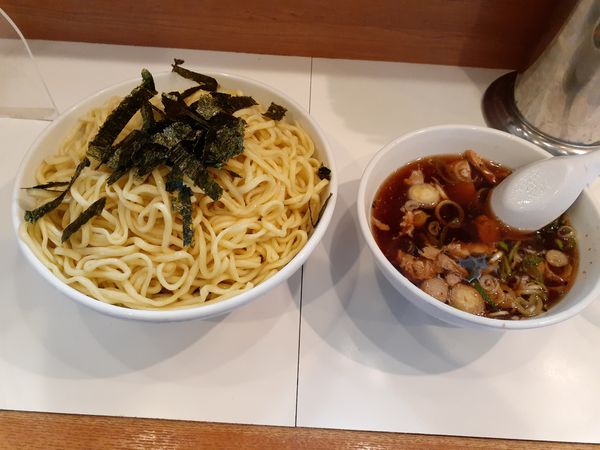 「特盛ざる」@らぁめん ほりうち 新橋店の写真