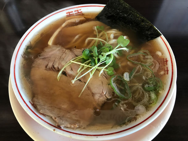 「朝ラー　500円」@中華麺亭 むらさき屋 利府本店の写真