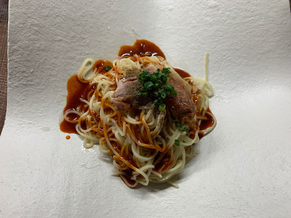 「替え玉　辛味噌」@芛堂寺の写真