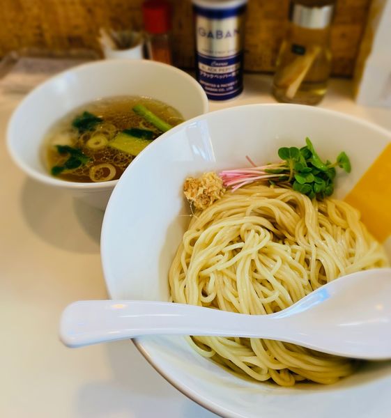 「塩生姜つけ麺」@塩生姜らー麺専門店 MANNISH 浅草店の写真