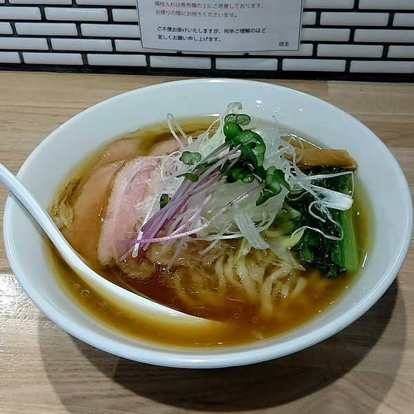 「手揉み中華ソバ 鴨チャーシュー増」@中華ソバ ビリケンの写真