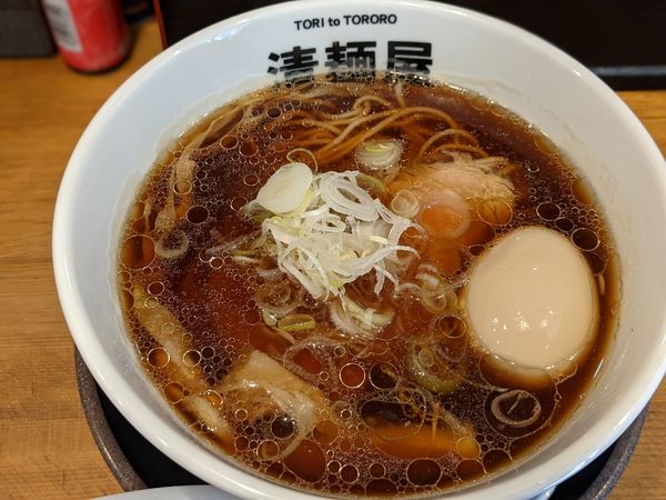 「鶏そば醤油」@清麺屋の写真
