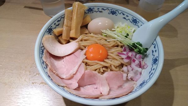 「牛清湯まぜそば」@中華そば 流川の写真