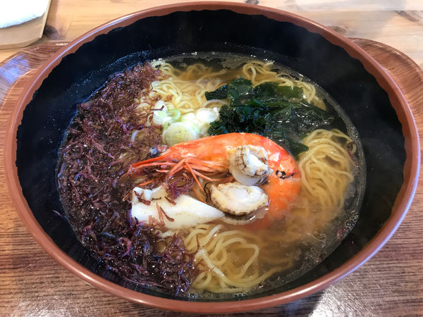 「磯ラーメン　680円」@母ちゃんハウス だぁすこ 沿岸店の写真