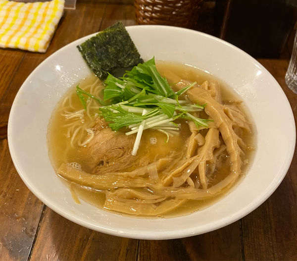 「塩そば　穂先メンマ」@武麗舞の写真