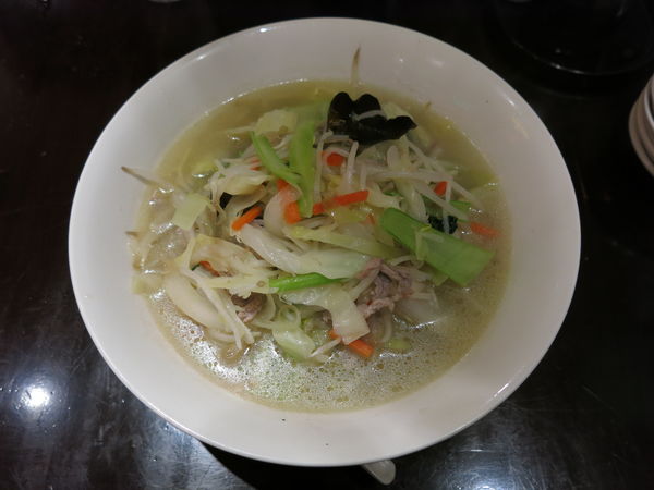 「野菜たっぷり湯麺:650円」@珉珉 虎ノ門店の写真