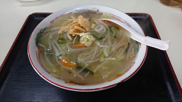 「もやしそば(６００円)」@だるま屋食堂の写真