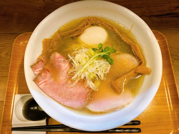「特製 塩と貝のラーメン:1,030円」@ラーメン 健やかの写真