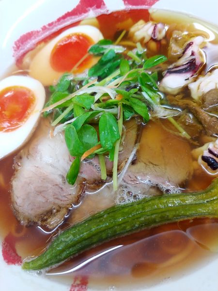 「その二(明石蛸とポルチーニ茸のスープ)」@拉麺 たにのの写真