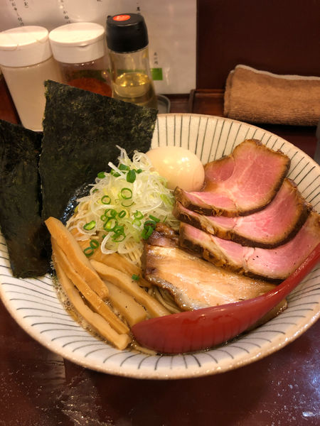 「特製煮干しそば醤油」@麺屋 照の坊の写真