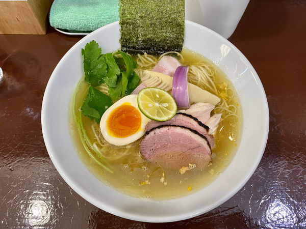 「貝だし特中華塩」@中華そば うお青の写真