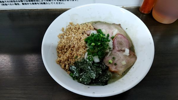 「濃厚煮干しまぜそば」@三和 中華ソバ店の写真