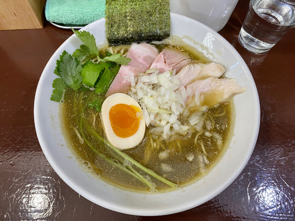 「濃いニボ上中華」@中華そば うお青の写真