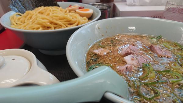 「味噌つけ麺」@ラーメン山岡家 鶴ヶ島店の写真