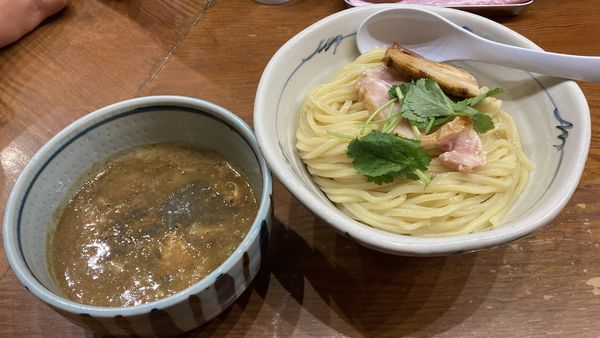 「濃厚煮干しつけ麺」@麺や百日紅の写真