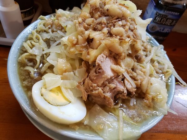 「ちょいヤサイ　ちょいアブラ」@ラーメン富士丸 西新井大師店の写真