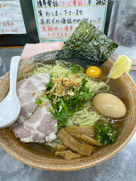 「伊勢海老出汁冷やしまぜそば大盛り」@覆麺 智の写真