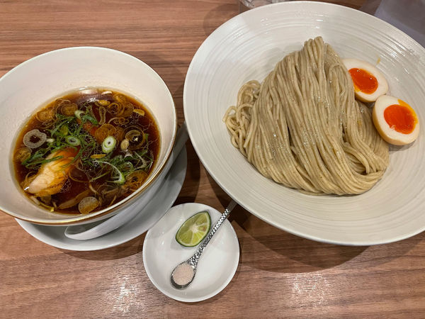 「味玉醤油つけ」@麺処 ほん田 秋葉原本店の写真