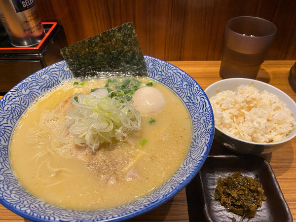 「特選濃厚そば」@麺屋 樹真の写真