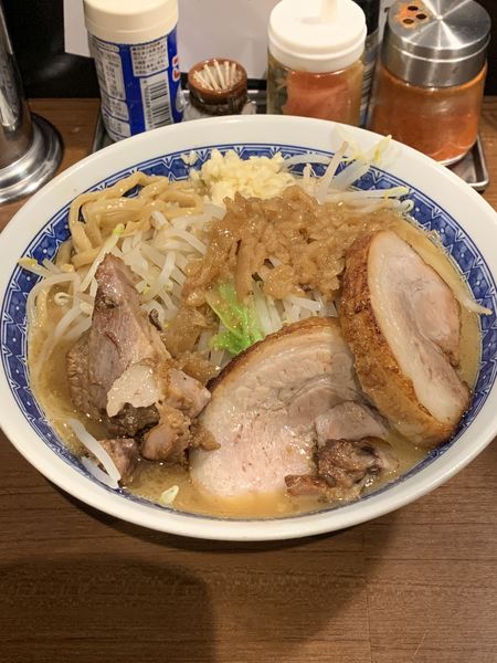 「【4月木曜限定】はら田が作る二郎 豚1枚」@麺処 はら田の写真