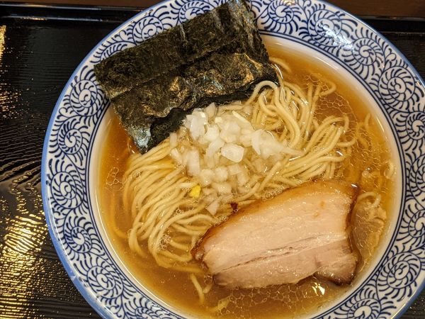 「淡麗煮干しそば」@中華蕎麦 福はらの写真