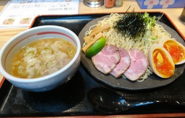 「あっさりアラ炊き塩つけめん 大盛」@幸屋きよまる 総本店の写真