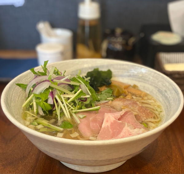 「いりこそば780円」@讃岐ラーメン 香麦の写真