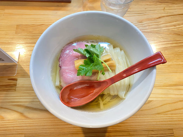 「（竹）中華そば」@自家製麺 くろ松の写真