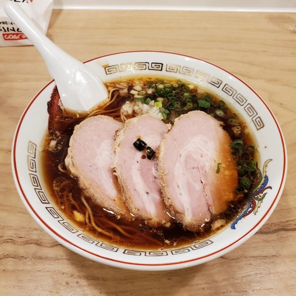「ラーメン＋煮バラ＋ライスS」@RAMEN WANTOの写真