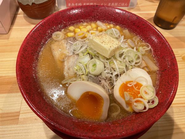 「味噌ラーメン 極」@札幌ラーメン みそ吟 長居公園店の写真