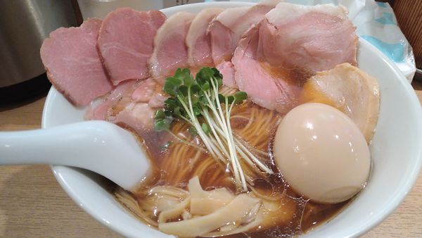 「特製醤油中華そば」@中華そば 流川の写真