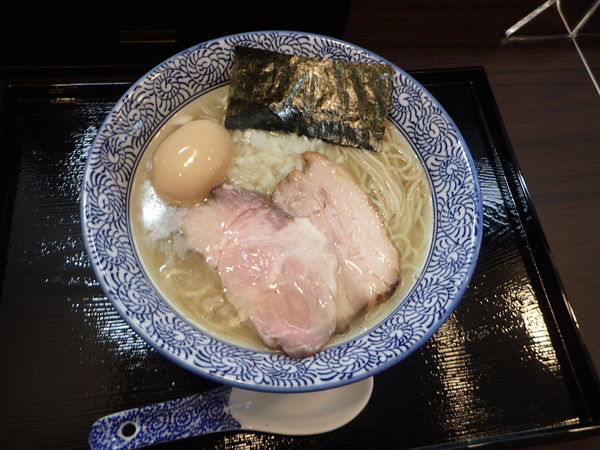 「特製淡麗煮干そば(塩)1100円」@中華蕎麦 福はらの写真